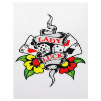 Lady Luck Tattoo letterhead
