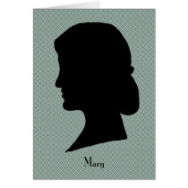 Lady Mary Note Cards cards