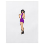 Lady Mini Kleid Purple flyers