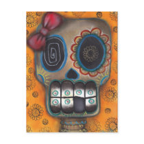 Lady Muerte Postcard