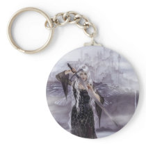Lady of Avalon Keychain