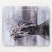 Lady of Avalon Mousepad