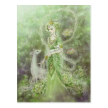 Lady of Compassion Postcard
