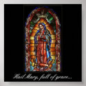 Lady of Guadalupe... Poster print