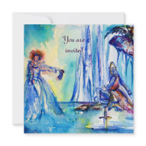 LADY OF LAKE , Magic and Mystery Invites