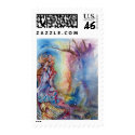 LADY OF LAKE , Magic and Mystery postage