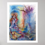 LADY OF LAKE , Magic and Mystery Print