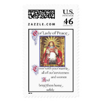 Lady of Peace postage by Abbate Lady of Peace postage