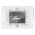 Lady Of Shallot Waterhouse Card Lady Of Shallot Waterhouse Card