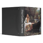 Lady of Shalott Vinyl Binders