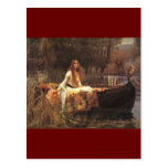 Lady of Shalott by John Waterhouse Postcards