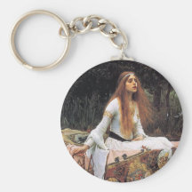 Lady of Shalott Keychains