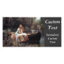 Lady of Shalott Custom Photo Card