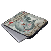 Lady of the Forest laptop sleeve