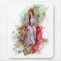 Lady of the Forest mousepads by Memory_Lane Lady of the Forest mousepads