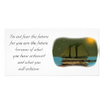 Lady Of The Mist Custom Photo Card