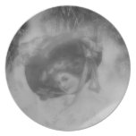 Lady of the Past plate plates