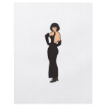 Lady Pin Up Abendkleid flyers