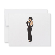 Lady Pin Up Abendkleid invitations by frengi Lady Pin Up Abendkleid invitations
