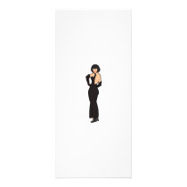 Lady Pin Up Abendkleid rack cards by frengi Lady Pin Up Abendkleid rack cards