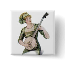 Lady Player Button buttons