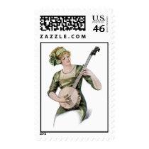 Lady Player Postage