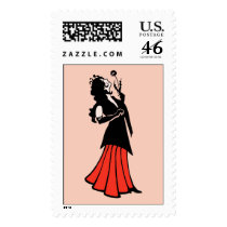 Lady postage by REDINARD Lady postage