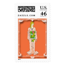Lady postage by REDINARD Lady postage