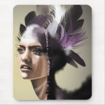 Lady Purple mousepads