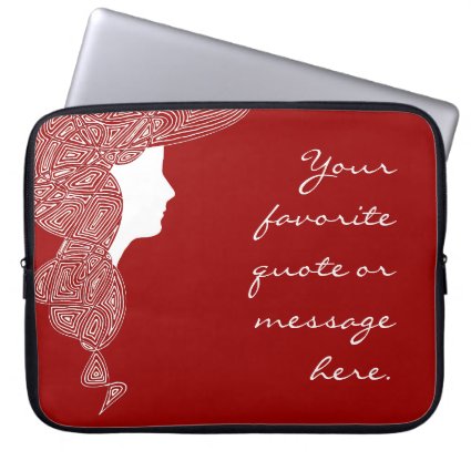 Lady Red Customized electronicsbag