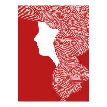 Senhora Vermelho posters by scribbleprints Senhora Vermelho posters