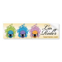 Lady Rider bumper stickers
