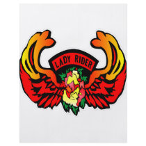 Lady Rider Rose & Wings flyers