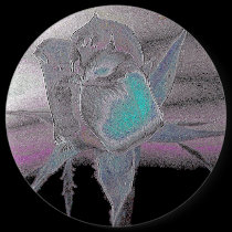 Lady Rose #1 Button buttons