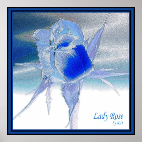 Lady Rose #2 Print print