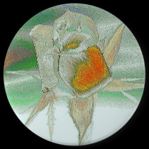 Lady Rose #8 Button buttons