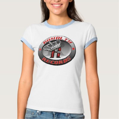 Lady Royalty Ringer T-Shirts - Customized by RoyaltyRecordsMusic