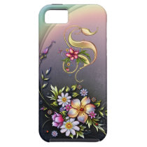 vibe, iphone5, case, chat, cell, birthday, mobile, wedding, flowers, blue, [[missing key: type_casemate_cas]] with custom graphic design