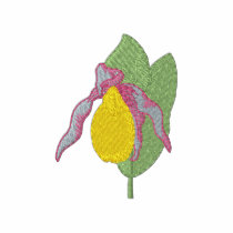Lady Slipper embroidered shirts