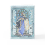 Lady Snowflake Card