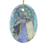 Lady Snowflake Ornament