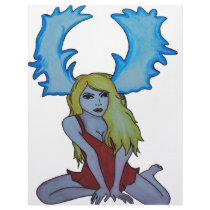 lady stag customized letterhead
