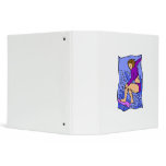 Lady Surfer Vinyl Binder