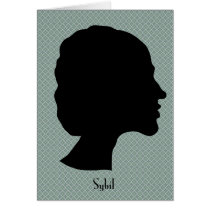 Lady Sybil Note Cards cards