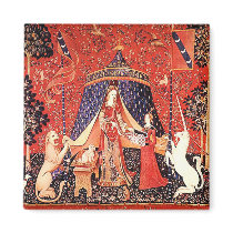 "Lady & the Unicorn" magnets