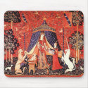 "Lady & the Unicorn" mousepads by VintagePets "Lady & the Unicorn" mousepads