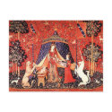 "Lady & the Unicorn" postcards