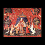 "Lady & the Unicorn" postcards