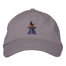 Lady Victory Runner Embroidered Cap Embroidered Hats