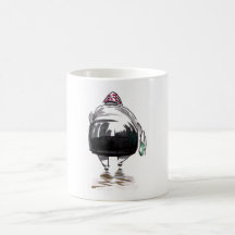 Lady Walking Mug